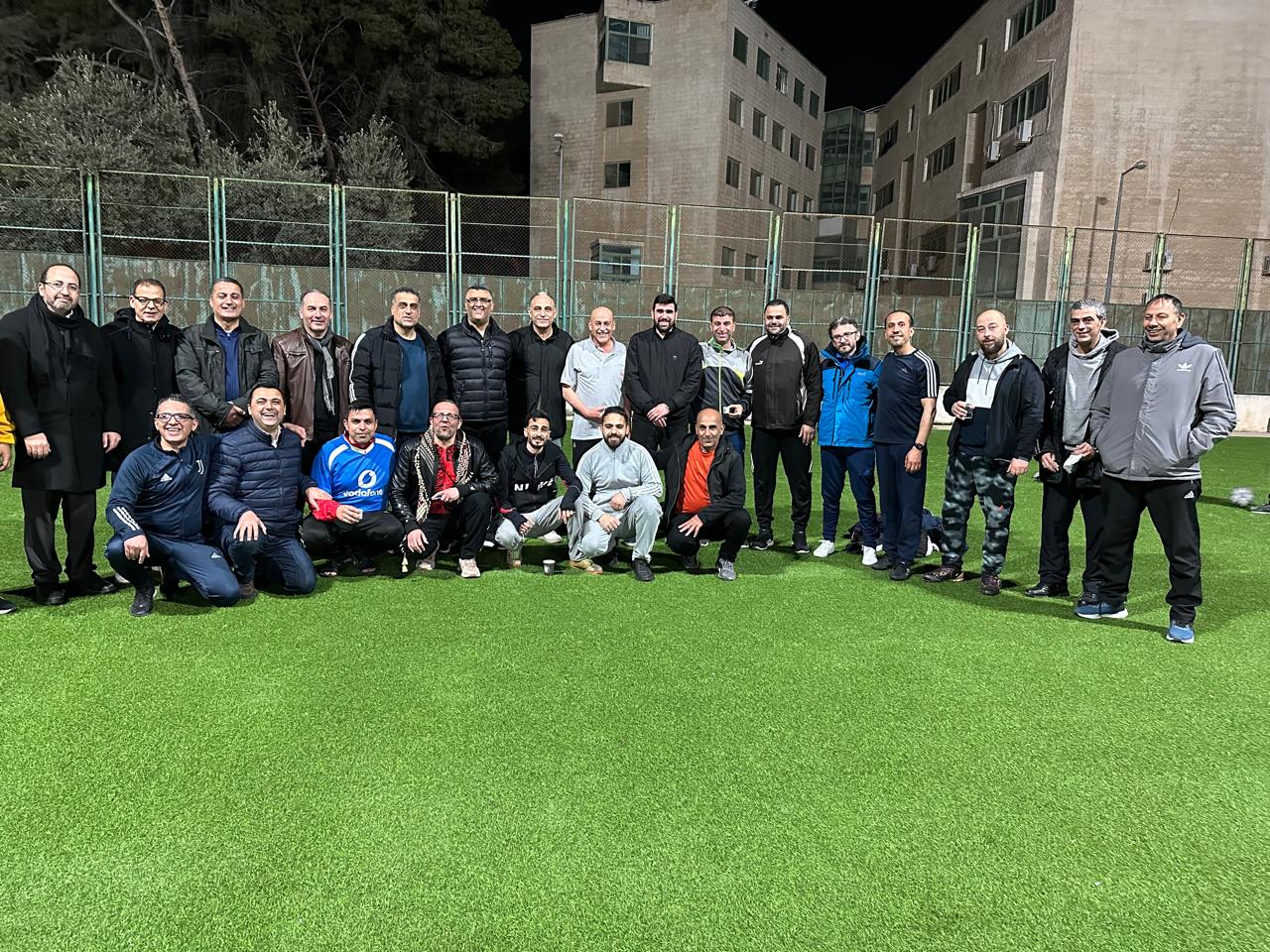 بطولة كرة القدم التي تنظمها كلية التربية البدنية وعلوم الرياضة بالتعاون مع نادي العاملين في جامعة اليرموك