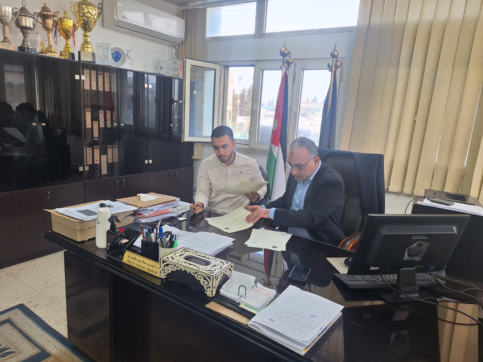 جامعة اليرموك تبرم اتفاقية تعاون مع أكاديمية